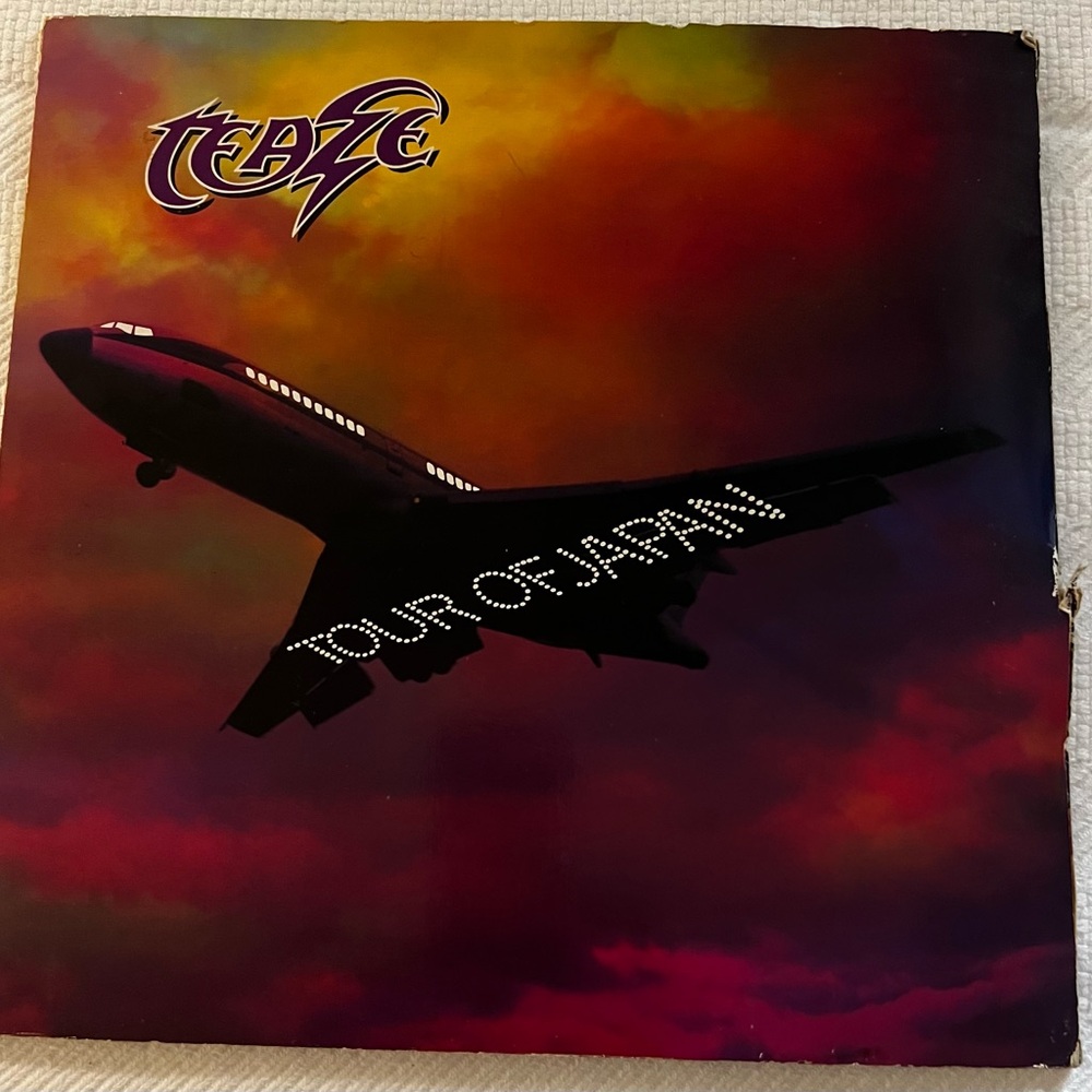 Teaze Tour of Japan Vintage Vinyl Record Album—1978